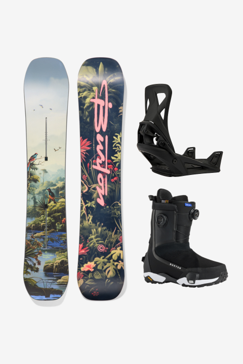 Burton SWIVEL スノーボードフルセット これがあればレンタル不要！ Burton スノーボード オンラインレンタル | レンタルモール カウリル